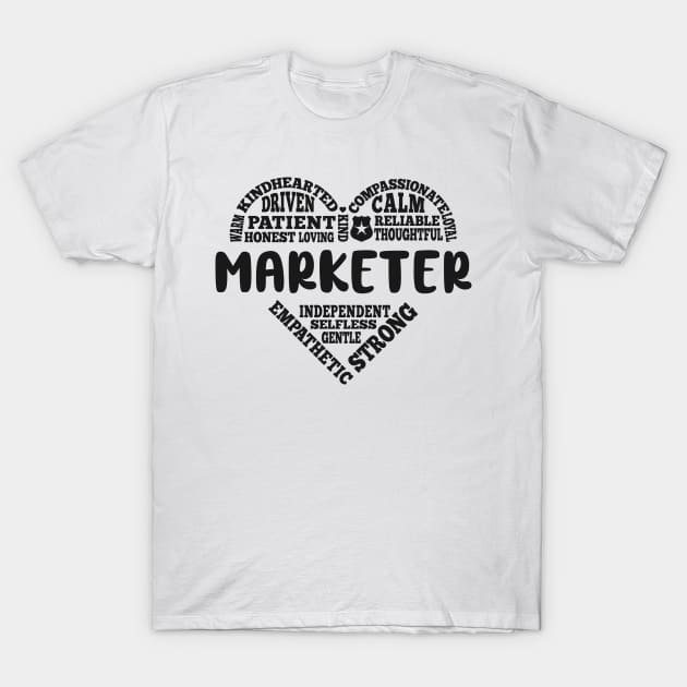 Marketer love T-Shirt by SerenityByAlex